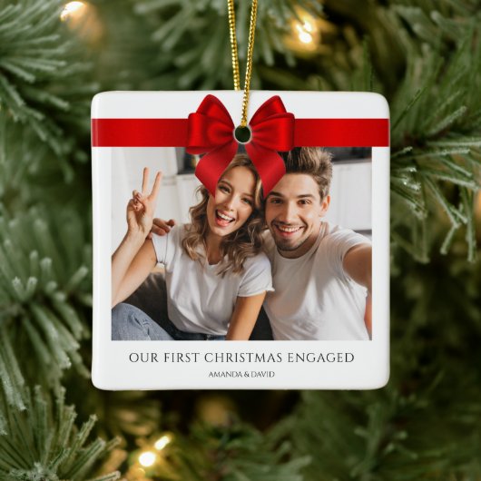 Eerste kerst in beeld | Minimale foto van Verlovin Keramisch Ornament (Boom)