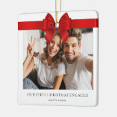 Eerste kerst in beeld | Minimale foto van Verlovin Keramisch Ornament (Links)