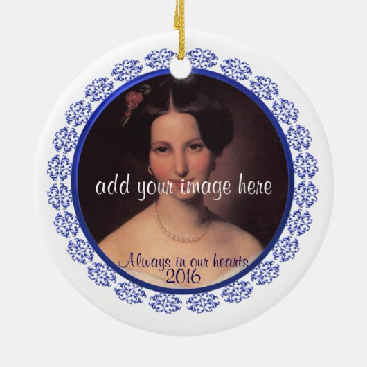 Eerste kerst in het Heaven ornament (Achterkant)