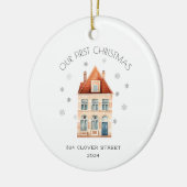 Eerste kerst in het New Home Holiday Ornament (Links)