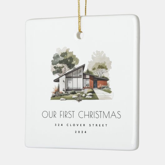 Eerste kerst in het New Home Holiday Ornament (Links)