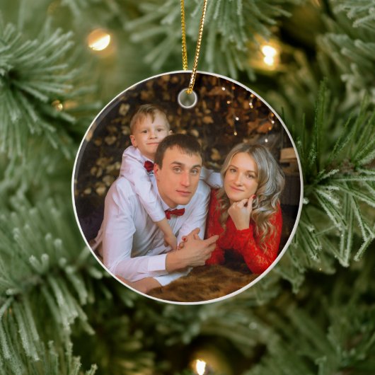 Eerste kerst in ons nieuwe huis 2025 keramisch ornament (Boom)