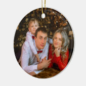 Eerste kerst in ons nieuwe huis 2025 keramisch ornament (Links)