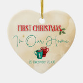 Eerste kerst in ons Ornament  (Voorkant)