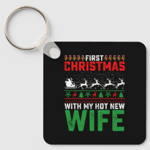 Eerste kerst met mijn hete nieuwe vrouw familie le sleutelhanger