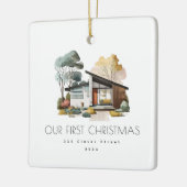 Eerste kerst New Home Holiday Ornament (Links)