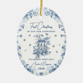 Eerste kerst nieuwe appartement Ornament (Voorkant)