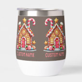 Eerste kerst nieuwe huis citaat gember Water Bottl (Rechts)