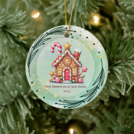 Eerste kerst nieuwe huis quote Ornament