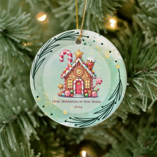 Eerste kerst nieuwe huis quote Ornament (Boom)