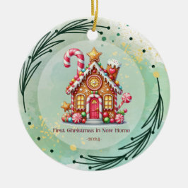 Eerste kerst nieuwe huis quote Ornament