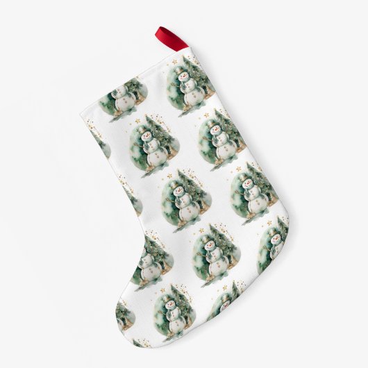 Eerste kerst nieuwigheid groene kerstman kleine kerstsok (Achterkant (Hangend))