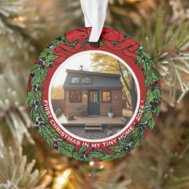 Eerste kerst op mijn kleine foto ornament