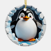 Eerste kerst pinguïn Ornament (Voorkant)
