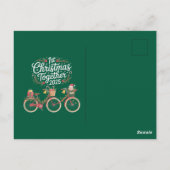 Eerste kerst samen 2025 Romantisch stel Briefkaart (Achterkant)