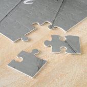 Eerste kerst samen Grappige fotonaam Legpuzzel (Zijkant)