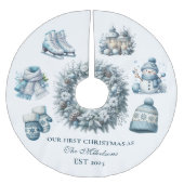 Eerste kerst samen kerstboom rok (Voorkant)