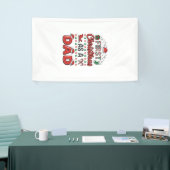 Eerste kerst Vader Vakantie Spandoek (Beurs)