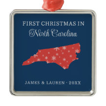 Eerste kerst van stel in North Carolina, staat in 