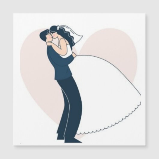 Eerste kerst verloofd handgetekend paar (Voorkant)