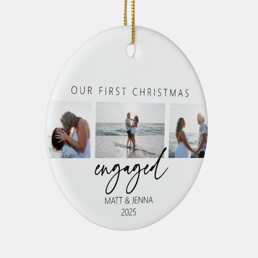 Eerste kerst verloofd ornament (Rechts)