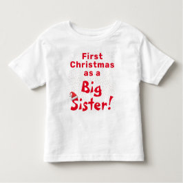 Eerste kerst zusje/peuter T-shirt
