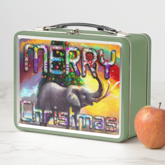 Eerste KerstAfrikaanse olifant Verdroogde boom (In situ)