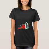 Eerste kerstbevalling grootparen t-shirt (Voorkant)