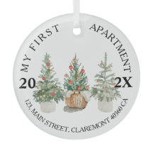 Eerste kerstbomen in appartementenhok