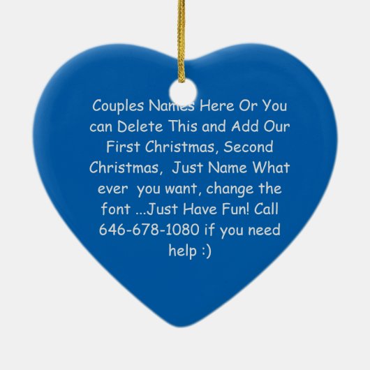 Eerste kerstcadeau voor Dolphin Ornament Gift (Achterkant)