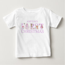 Eerste kerstcadeaubrief met meisjesnaam