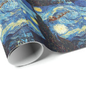 Eerste kerstcadeaupapier met nachtkleding cadeaupapier (Rol Hoek)