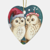 Eerste kerstcadeaus keramisch Ornament (Links)