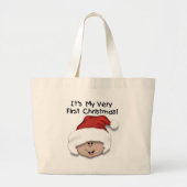 Eerste kerstcadeaus voor Baby van Latino Grote Tote Bag (Voorkant)