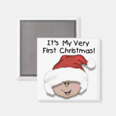 Eerste kerstcadeaus voor Baby van Latino Magneet (Voorkant / Achterkant)