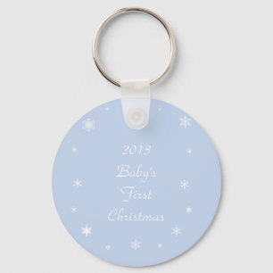 Eerste kerstcadeaus voor baby's en Ornamenten Sleutelhanger