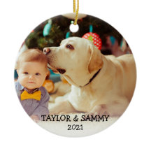 Eerste kerstcadeautje Aangepaste foto voor baby's 