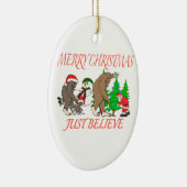 Eerste Kerstdag 2 Keramisch Ornament (Rechts)