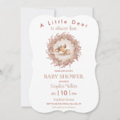 Eerste kerstdag Baby shower uitnodiging (Voorkant)