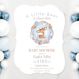 Eerste kerstdag Baby shower uitnodiging