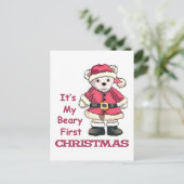 Eerste Kerstdag Briefkaart (Staand voorkant)