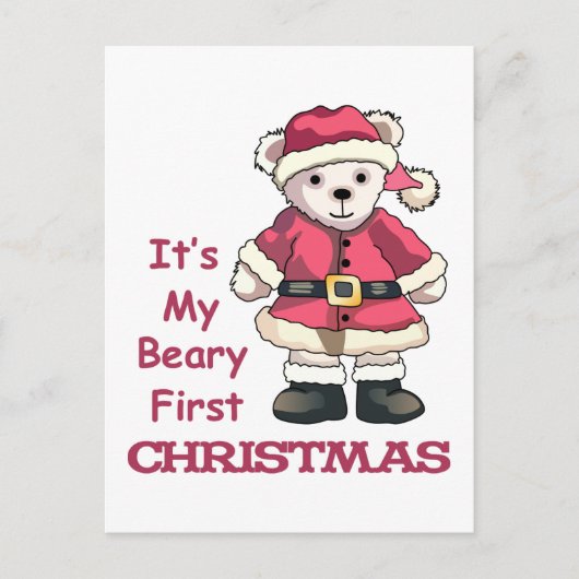 Eerste Kerstdag Briefkaart (Voorkant)