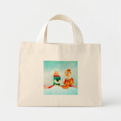 Eerste kerstdag Elf Mini Tote Bag (Voorkant)