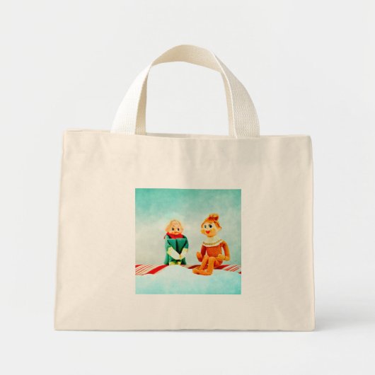 Eerste kerstdag Elf Mini Tote Bag (Voorkant)