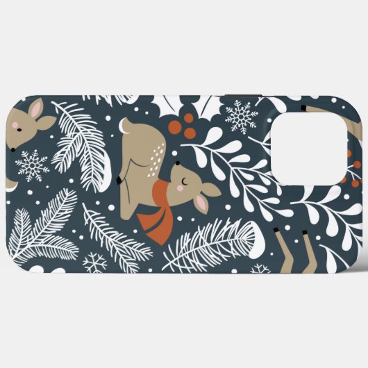 Eerste kerstdag feestdag iPhone Case Mate (Achterkant (horizontaal))