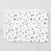 Eerste kerstdag in het winterbos kaart (Achterkant)