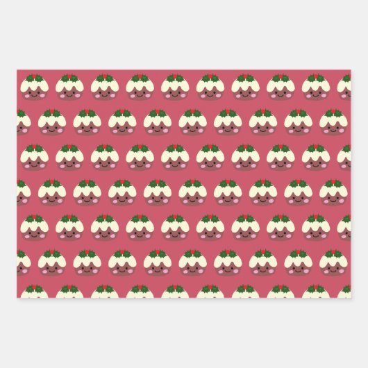 Eerste kerstdag inpakpapier vel (Voorkant 3)