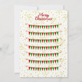 Eerste Kerstdag kerstdag kerstdag kerstmis kerstma Aankondiging (Achterkant)