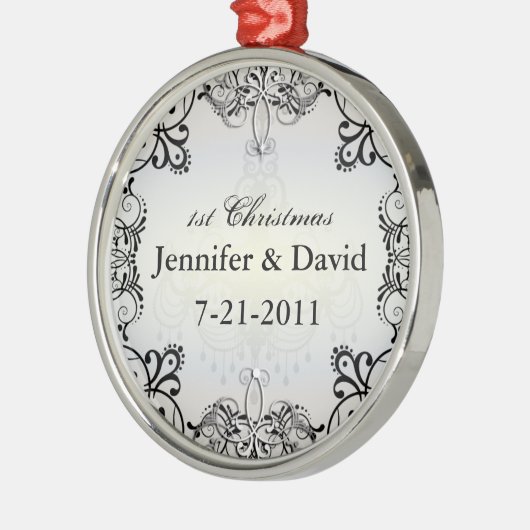 Eerste Kerstdag kerstdag Vourish Ornament (Links)