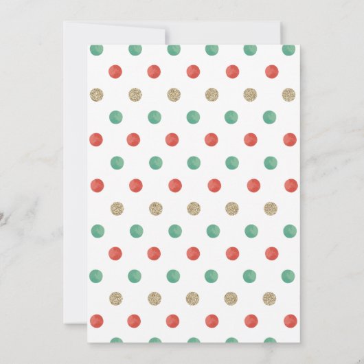 Eerste kerstdag kerstkerstkerstkerstkerstkerstkers kaart (Achterkant)